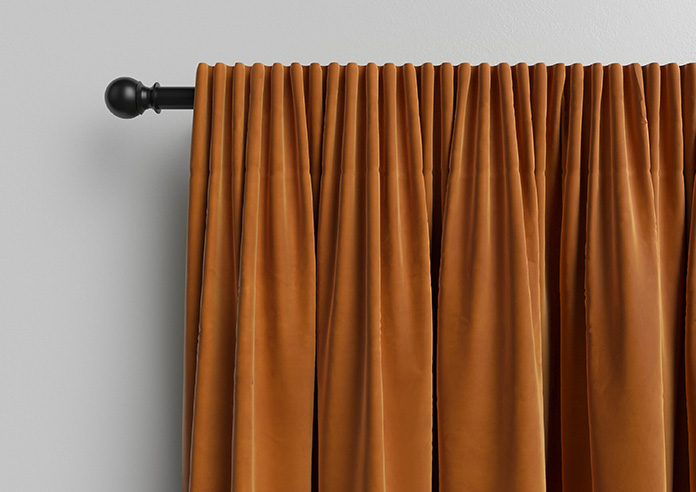 Ultra Luxe Velvet, Rust - Made to Measure Curtains - Image 10
